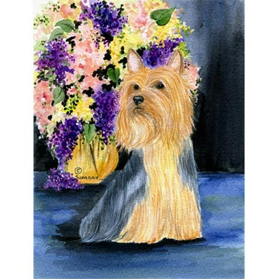Silky Terrier Flag - Garden Size, 11 x 15 in.