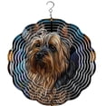 thumbnail image 1 of Silky Terrier Wind Spinner, Garden Décor, Yard Décor, Porch Decor, 1 of 2