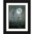 thumbnail image 1 of Sillen, Christina 18x24 Black Ornate Wood Framed with Double Matting Museum Art Print Titled - Under The Moon, 1 of 4