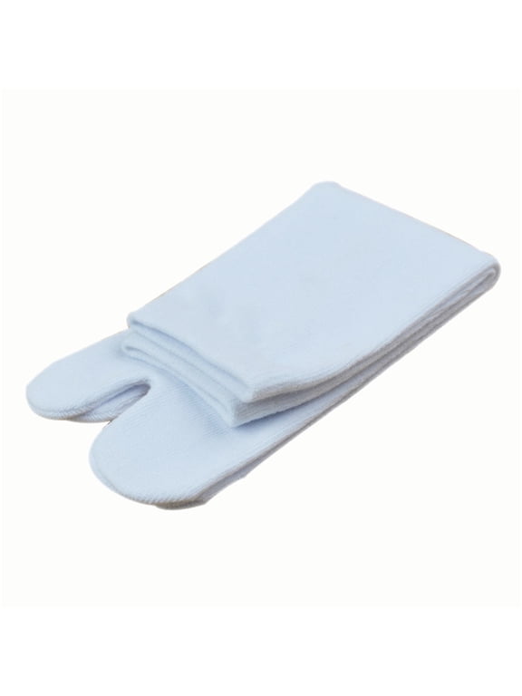 Unisex Split Toe Tabi Crew Cotton Socks Flip Flop Socks Unisex Split Toe Cotton Tabi Socks Men Unisex Split Toe Cotton Tabi Sock Split Toe Sock Tabi Socks Flip Flop Socks White One Size