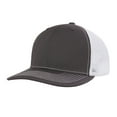 thumbnail image 1 of Sillenn Unisex Structured Mesh Back Baseball Trucker Hat Adjustable Snapback Two-Tone Breathable Baseball Cap Structured Six Panel Blank Hats Wide Brim Summer Sun Hat Uv Protection Trucker Hat Grey, 1 of 3