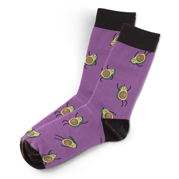 Sillies Socks Avocados Socks - Novelty Unisex Sock Set, Fun Unique Designs