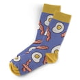 thumbnail image 1 of Sillies Socks Bacon And Eggs Socks - Novelty Unisex Sock Set, Fun Unique Designs, 1 of 6