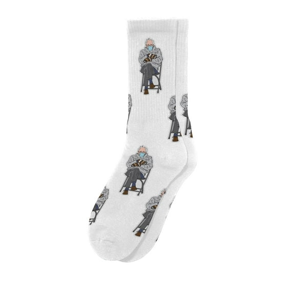 Sillies Socks Bernie Socks - Funny Novelty Unisex Sock Set, Woven Art, Fun Unique Patterns And Designs