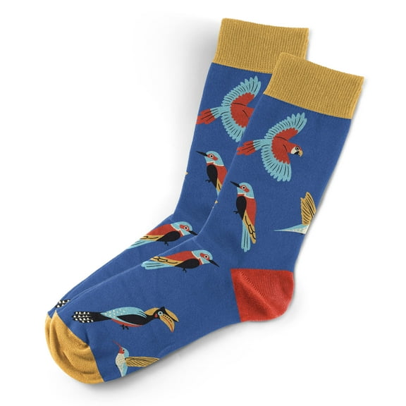 Sillies Socks Birds Socks - Novelty Unisex Sock Set, Fun Unique Designs