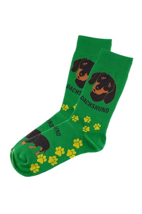 Dachshund Socks - Novelty Unisex Sock Set, Fun Unique Designs