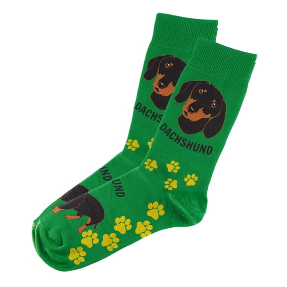 Sillies Socks Dachshund Socks - Novelty Unisex Sock Set, Fun Unique Designs