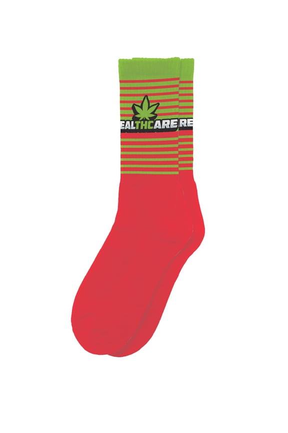 Healthcare Socks - Funny Novelty Adult Unisex Sock Set, Woven Art, Fun Unique Patterns And Designs