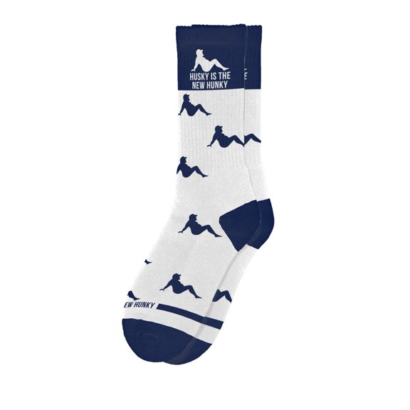 Sillies Socks Husky Is The New Hunky Socks - Funny Novelty Unisex Sock Set, Woven Art, Fun Unique Patterns And Designs