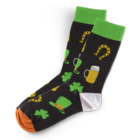 Sillies Socks St Pattys Socks - Novelty Unisex Sock Set, Fun Unique Designs