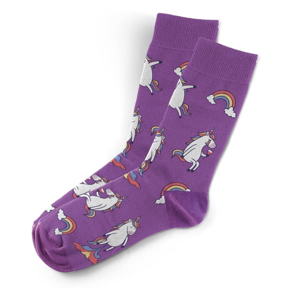 Sillies Socks Unicorn Socks - Funny Novelty Unisex Sock Set, Woven Art, Fun Unique Patterns And Designs