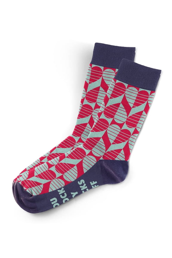You Knock My Socks Off Socks - Funny Novelty Unisex Sock Set, Woven Art Socks, Fun Unique Patterns And Designs, Silly Crew Socks Gift