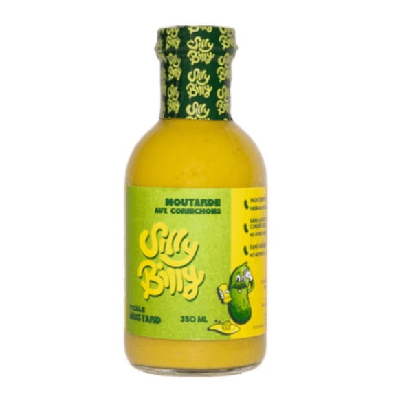 Silly Billy Mustard With Pickles 350ml