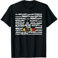 thumbnail image 1 of Silly Brilliant Caring Autism Awareness Autistic Warrior T-Shirt, 1 of 4