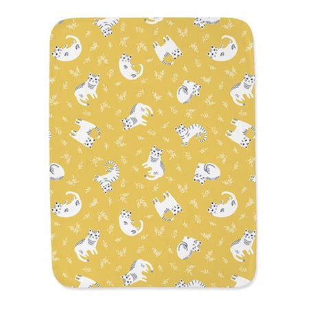 Silly Cats Pattern Blanket -Image by Shutterstock,