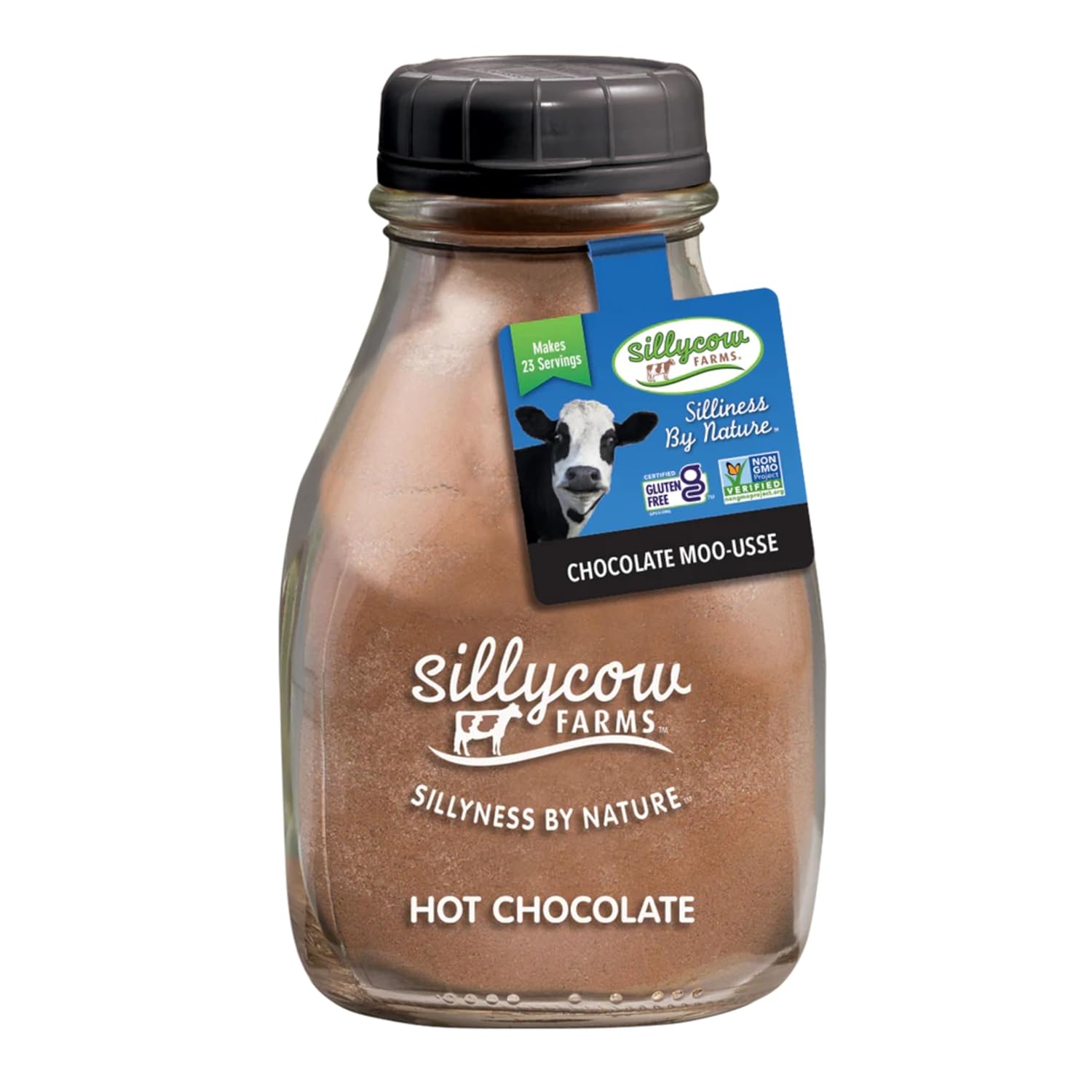 Silly Cow Farms Hot Chocolate Moo usse Mix Rich Chocolate Delight