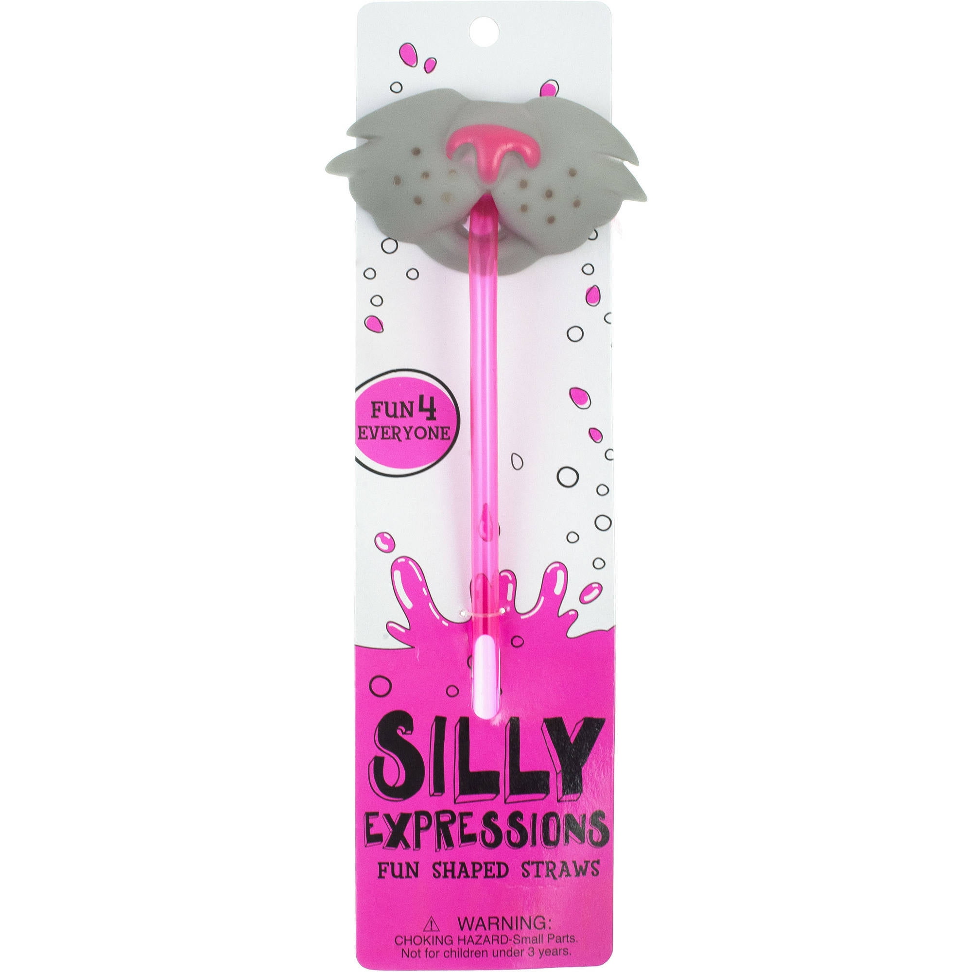 Silly Expressions Bunny Straw