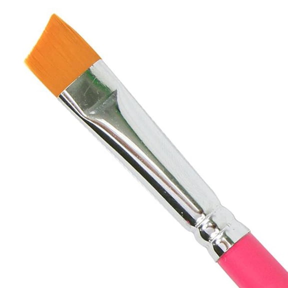 Silly Farm Paint Pal Brush - Romantic Rose - Angle (1/2 ")