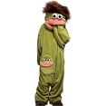thumbnail image 1 of Silly Funny Frog Onesie Pajamas Oversized Plush Fleece Hooded Blanket Jumpsuit Cozy Home Matching Couple Sleepwear, 1 of 8
