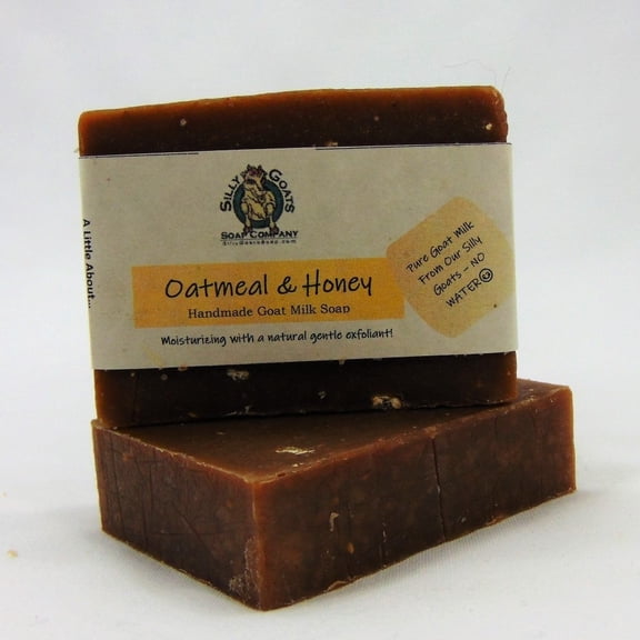 Silly Goats Soap Oatmeal & Honey Bar Soap
