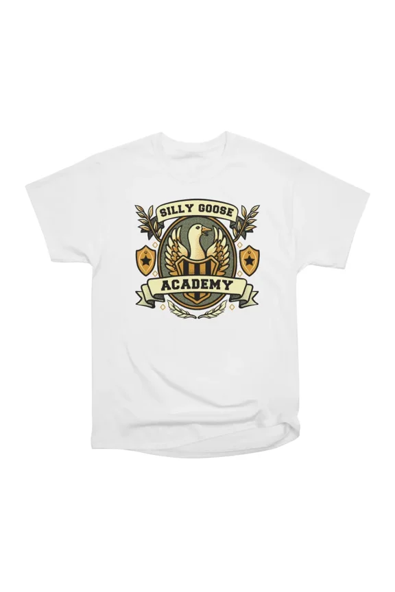 Silly Goose Academy by Tobe Fonseca T-Shirt Tee Gift For Him Merch For Her Apparel For Fri