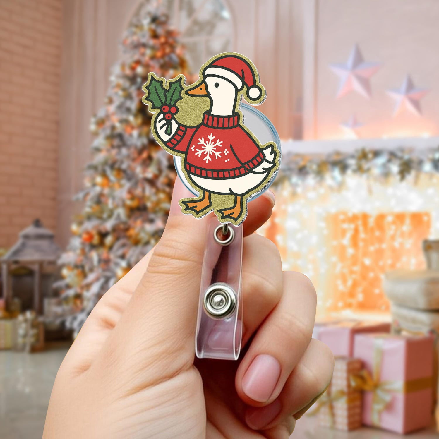 Funny Nurse Badge Reel Christmas Christmas Badge Reels