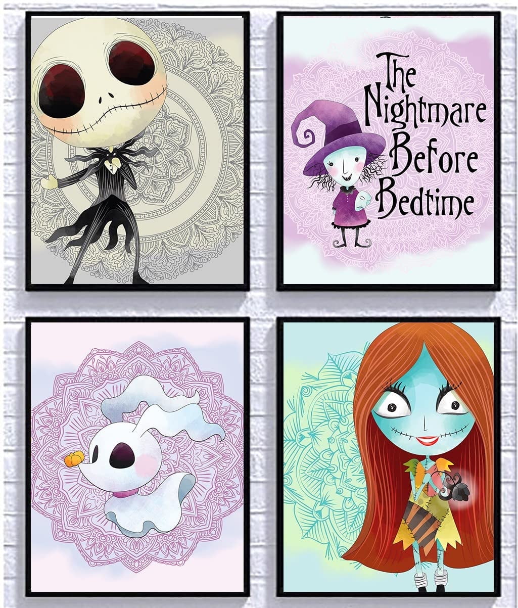 Nightmare Before Christmas Wall Artnull