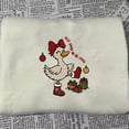 thumbnail image 1 of Silly Goose On The Loose Christmas Embroidered Unisex T-shirt Sweatshirt Hoodie, Funny Holiday Goose, Cute Festive Winter, Gift For Her Him., 1 of 4