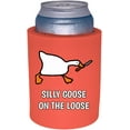 thumbnail image 1 of Silly Goose On The Loose Funny Thick Foam "Old School" Can Coolie (Neon Pink), 1 of 5