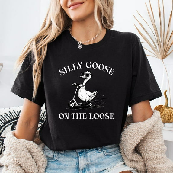 Silly Goose On The Loose Shirt, Silly Goose Farm Shirt, Cute Goose Shirt, Funny Goose Shirt