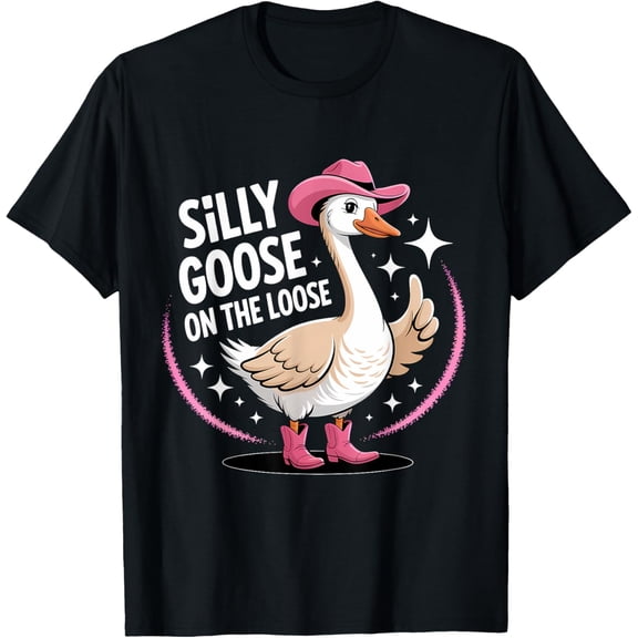 Silly Goose On The Loose T-Shirt Tops Tee