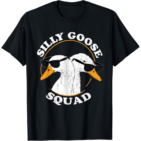 Silly Goose Squad Meme Trendy Design T-Shirt