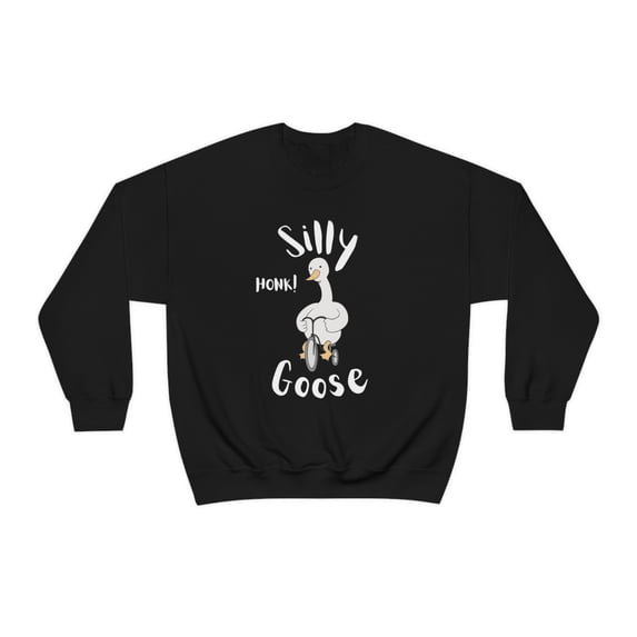 Silly Goose University Crewneck Sweatshirt, Unisex Silly Goose, Silly Goose University Sweatshirt, Funny Men's Sweatshirt, Silly Goose shirt