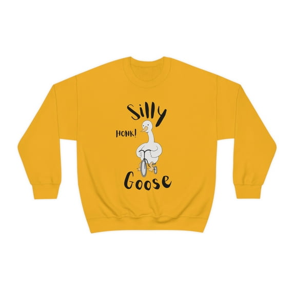 Silly Goose University Crewneck Sweatshirt, Unisex Silly Goose, Silly Goose University Sweatshirt, Funny Men's Sweatshirt, Silly Goose shirt