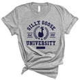 thumbnail image 1 of Silly Goose University Shirt Unisex 2X-Large Grey, 1 of 5