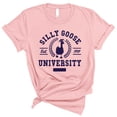 thumbnail image 1 of Silly Goose University Shirt Unisex X-Large Pink, 1 of 5