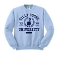 thumbnail image 1 of Silly Goose University Sweatshirt Unisex Large Light Blue, 1 of 5
