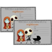 Silly Goose Welcome Our Little Nightmare Baby Shower Invitations Movie Themed - Before Christmas Invite