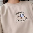 thumbnail image 1 of Silly Goose on the Loose Embroidered Sweatshirt (Gildan), 1 of 4