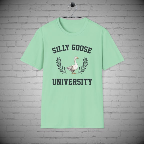 Silly Goose tshirt, University tee, Silly Goose Tee