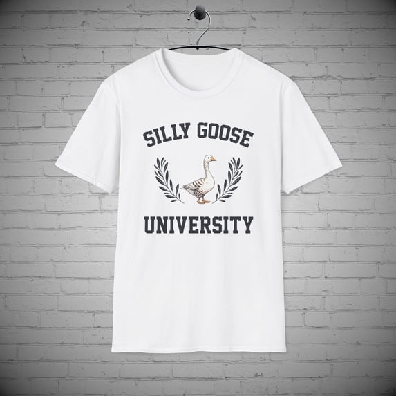 Silly Goose tshirt, University tee, Silly Goose Tee