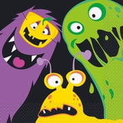 Silly Monsters Halloween Paper Luncheon Napkins, 6.5in, 16ct