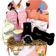 Silly Obsessions Gift Box for Women, Moms, Sisters, Daughters - With Sterling Silver Necklace. Gift Basket for Girlfriend, Wife on Christmas, Birthday, Get Well Soon Gift for Patient After Surgery.