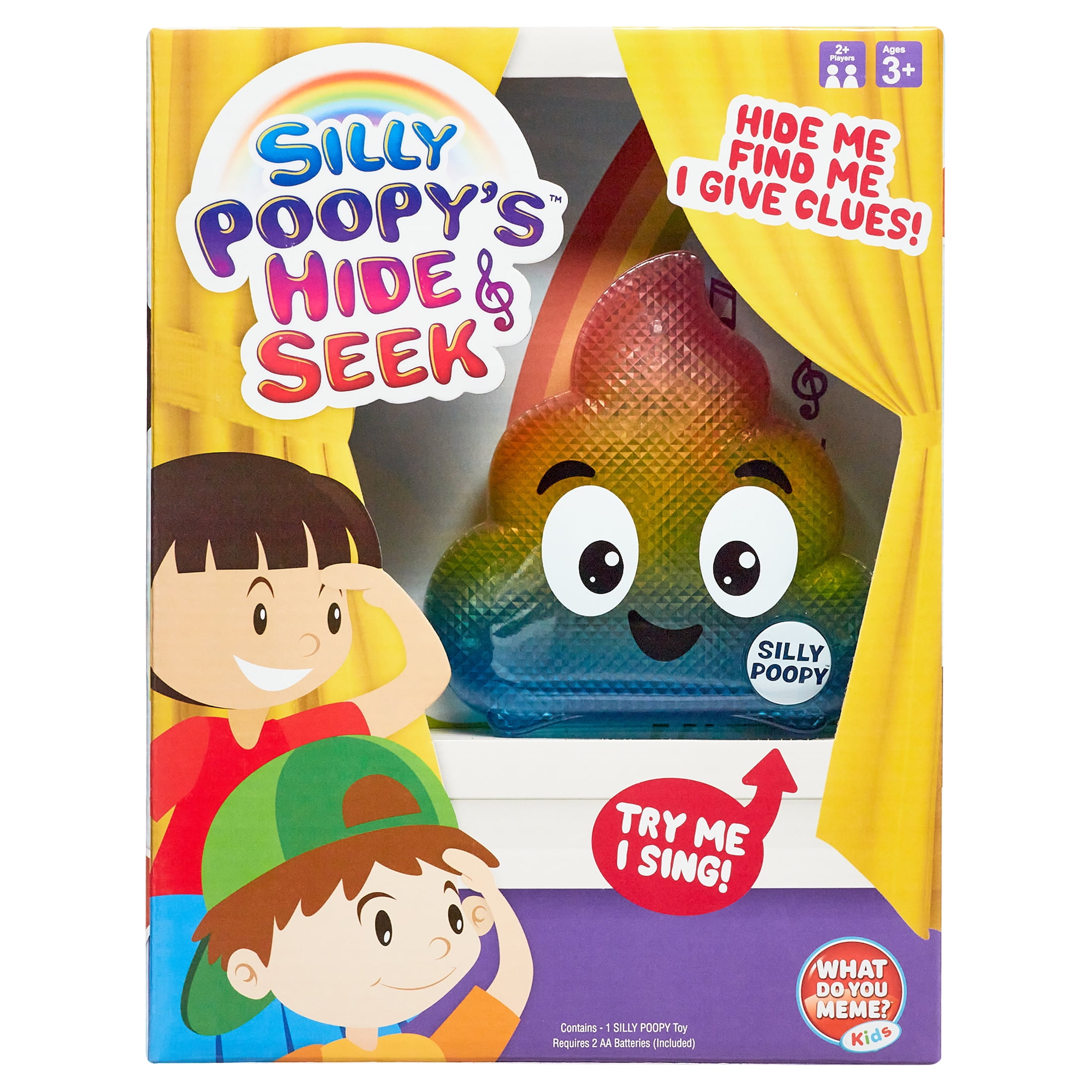 Silly Poopy's Hide & Seek Kids Game by What Do You Meme?® For Ages 3