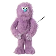 30 Purple Monster Puppet, Full Body Ventriloquist Style Puppet