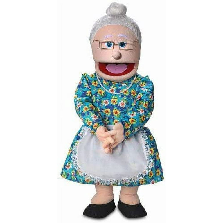 Silly Puppets 30 Granny, Peach Grandmother, Professional