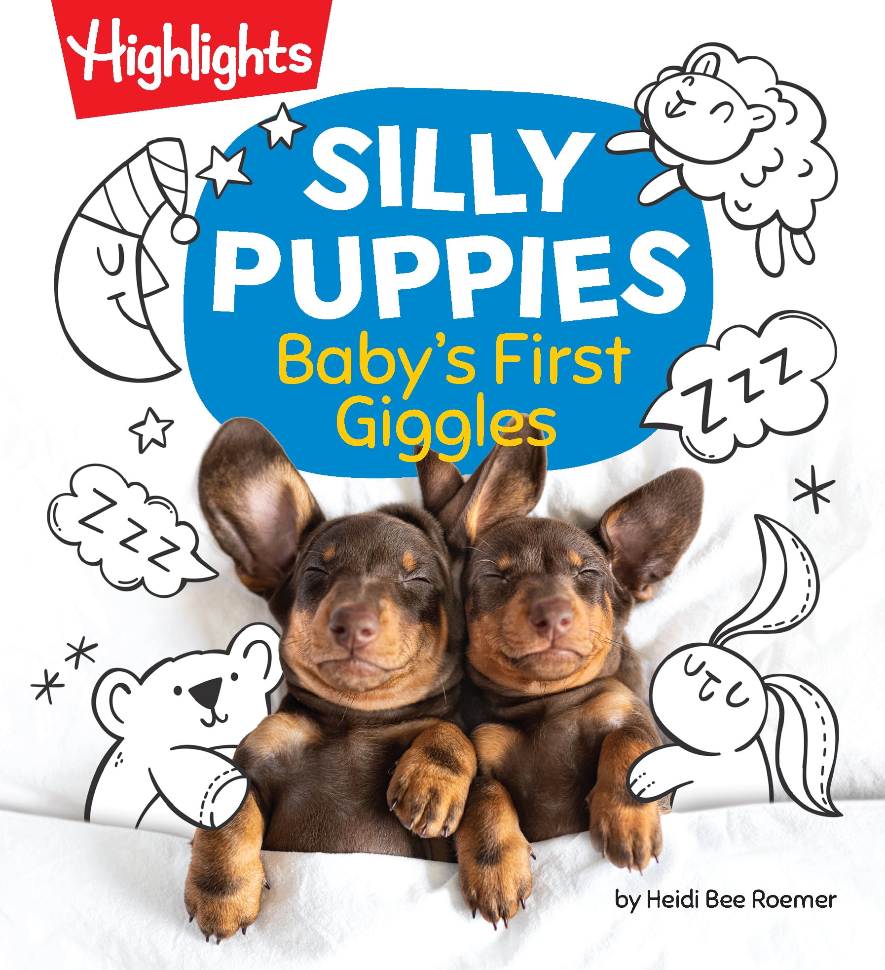 Silly Puppies: Read Aloud Baby Board Book with Silly Puppy Photos and Simple Rhymes in This Funny Bedtime Storybook Designed for Bonding and Laughter (Board Book)