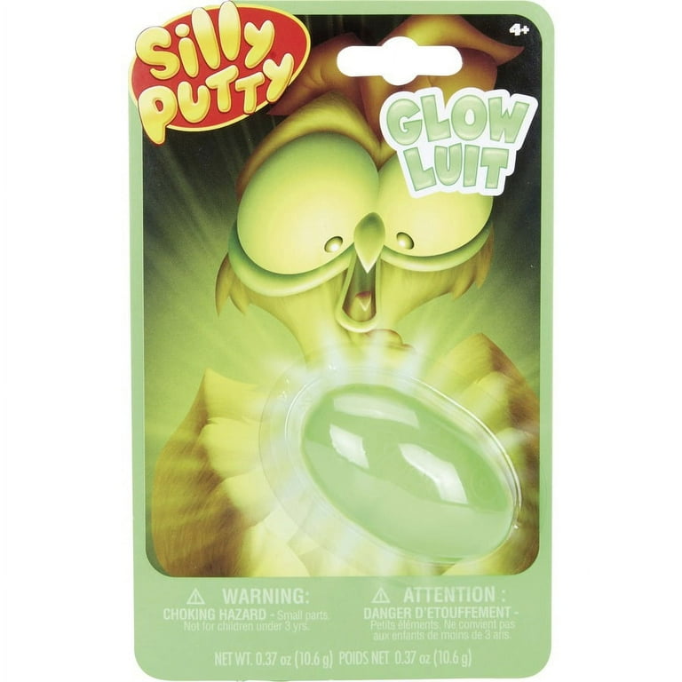 Silly Putty Glow - Fun and Learning - Recommended For 4 Year - 8 / Carton - Green Glow Silly Putty Glow - Fun and Learning - Recommended For 4 Year - 8 / Carton - Green Glow