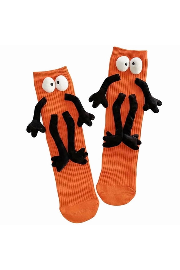 Silly Socks Kids Wacky Toddler Crazy Funny 3D Sock Boys Girls Baby Stay Feet Gift Outfit Magnetic Holding Hand Set for Everyday Play and Party Wear