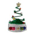 thumbnail image 1 of Silly Springy Costume Party Christmas Tree Plush Santa Hat, 1 of 1